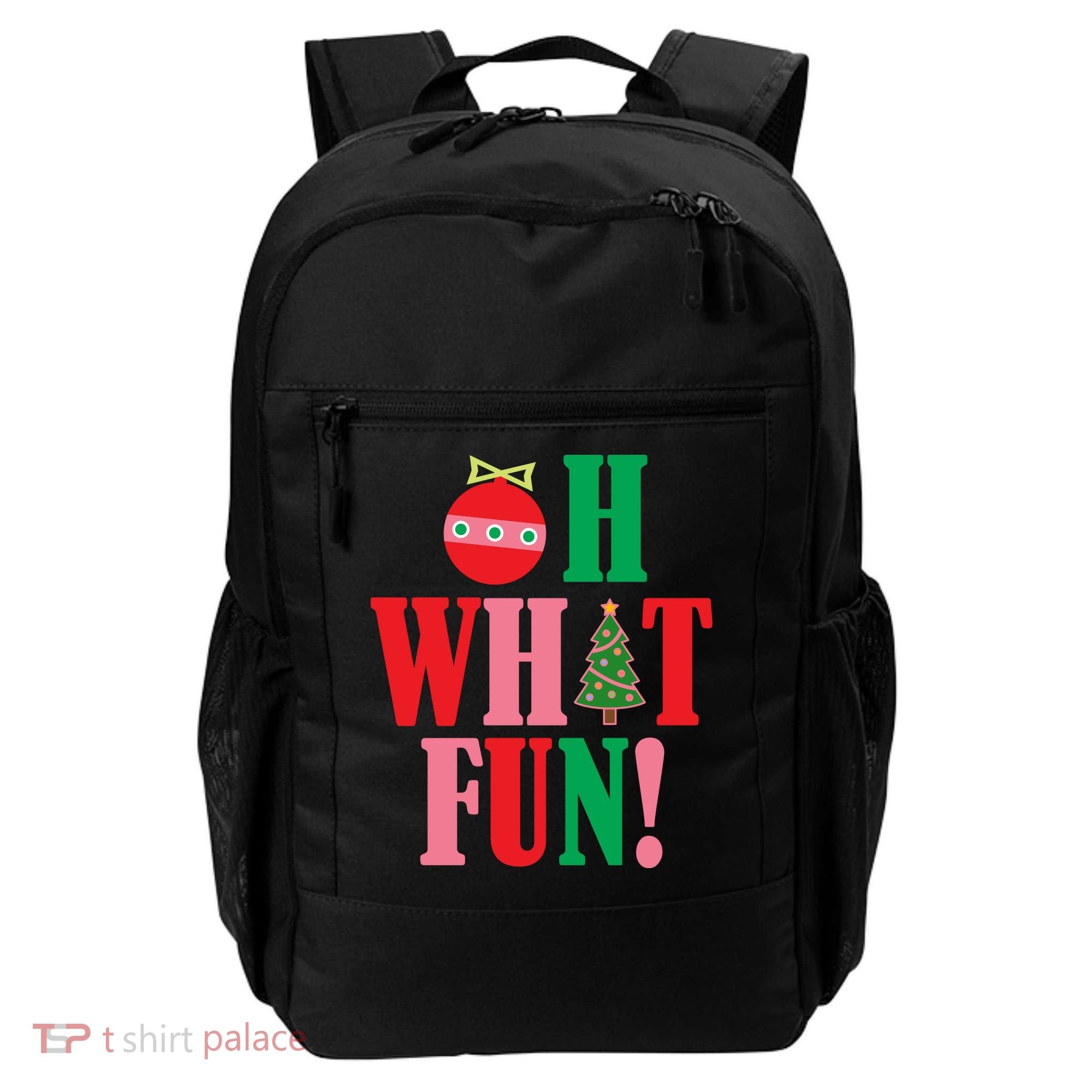 Oh What Fun Christmas Backpack