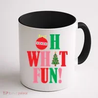 Oh What Fun Christmas Coffee Mug thumb 1