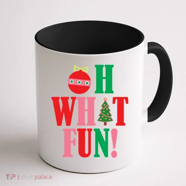 Oh What Fun Christmas Coffee Mug