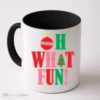 Oh What Fun Christmas Coffee Mug thumb 0