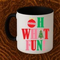Oh What Fun Christmas Coffee Mug thumb 2