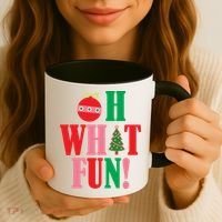 Oh What Fun Christmas Coffee Mug thumb 3
