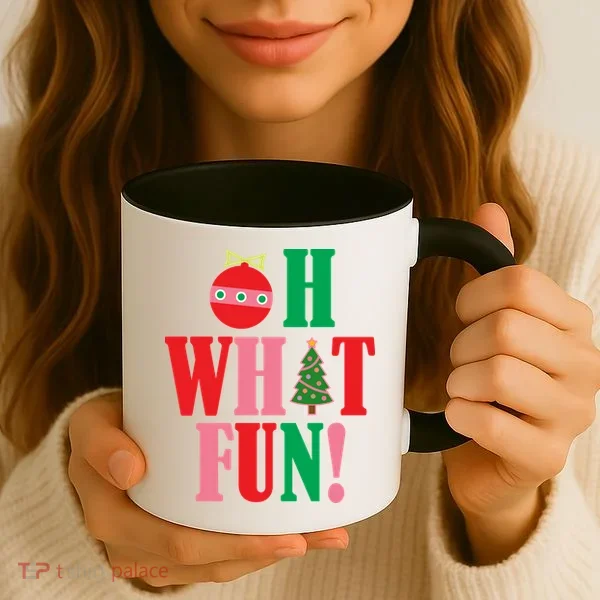 Oh What Fun Christmas Coffee Mug