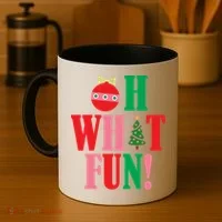 Oh What Fun Christmas Coffee Mug thumb 4