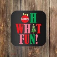 Oh What Fun Christmas Coaster thumb 0