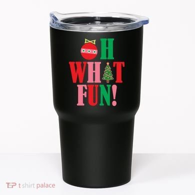 Oh What Fun Christmas Tumbler