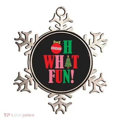 Oh What Fun Christmas Ornament