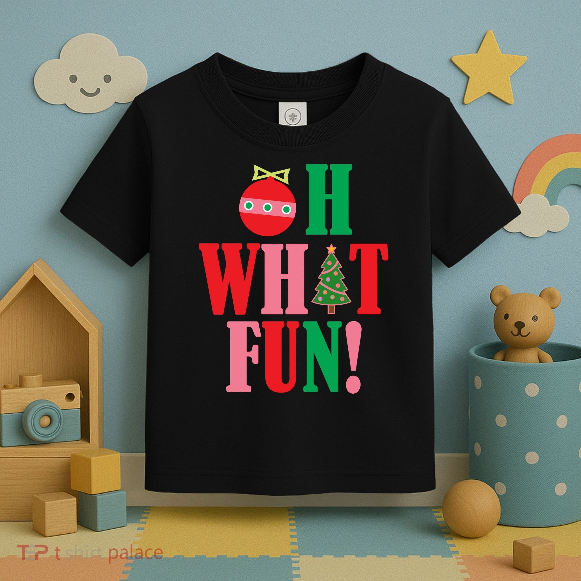 Oh What Fun Christmas Toddler T-Shirt