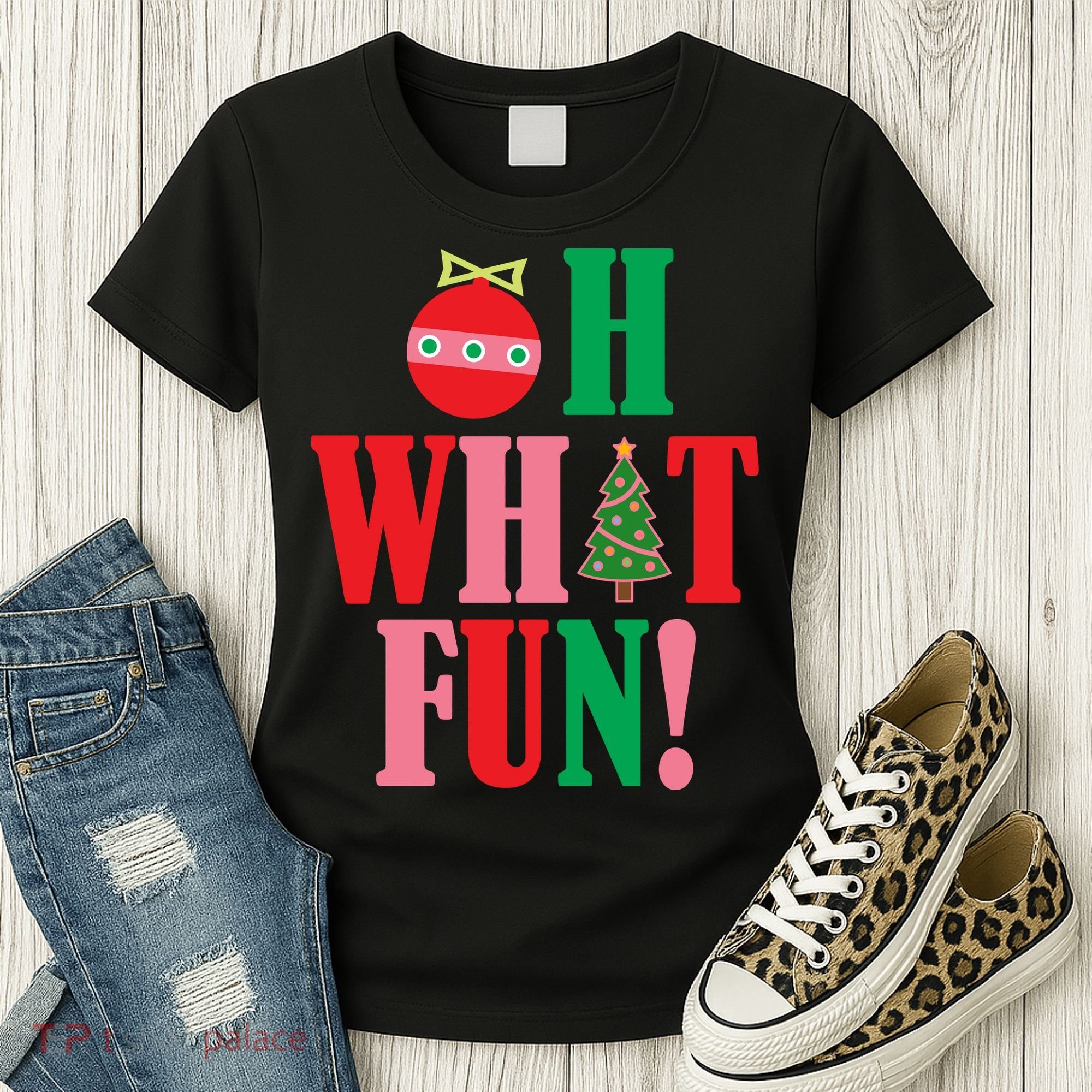 Oh What Fun Christmas Women's T-Shirt