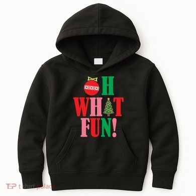 Oh What Fun Christmas Kids Hoodie