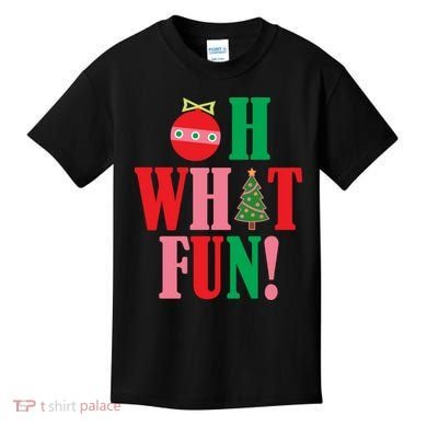 Oh What Fun Christmas Kids T-Shirt