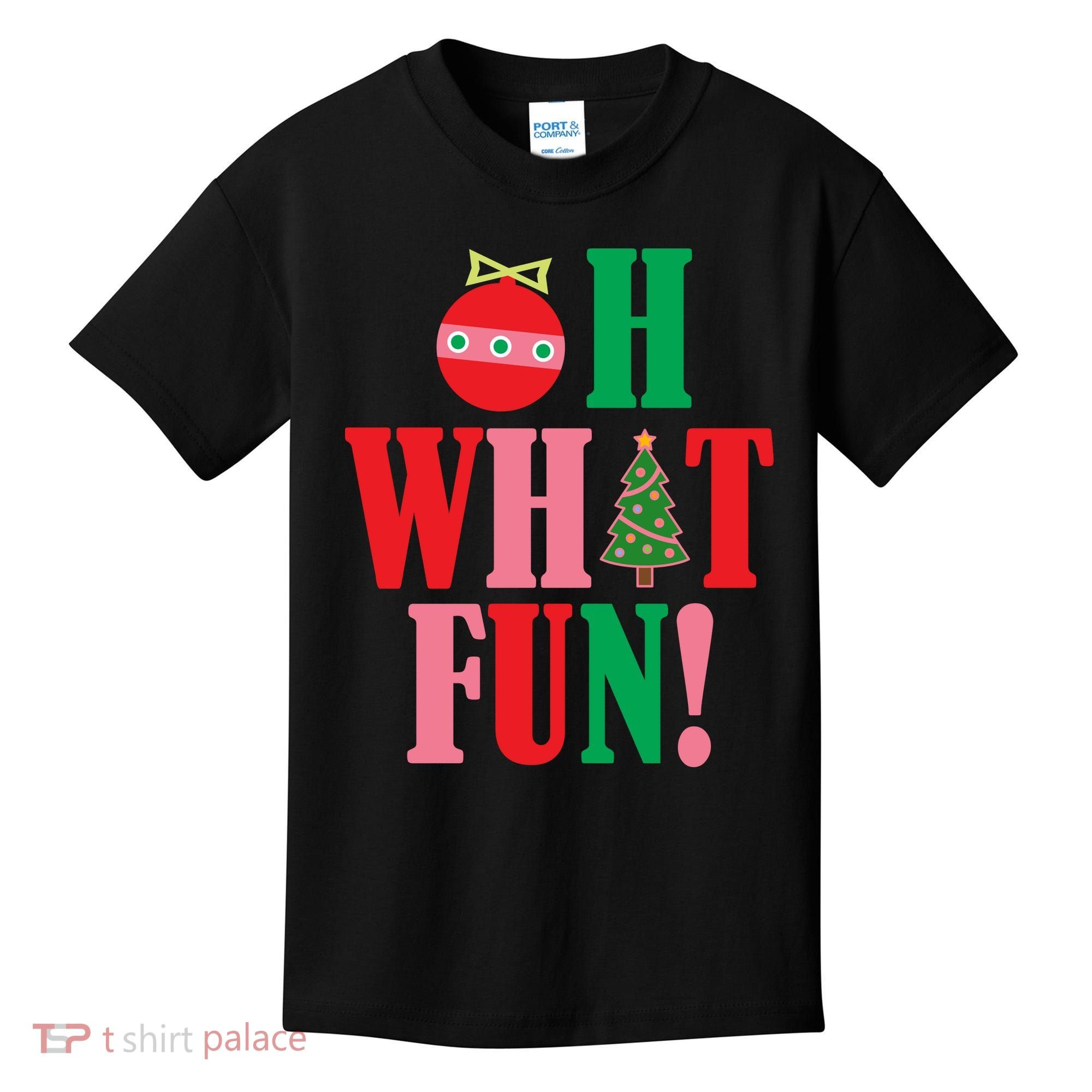 Oh What Fun Christmas Kids T-Shirt