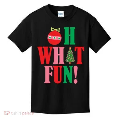 Oh What Fun Christmas Kids T-Shirt