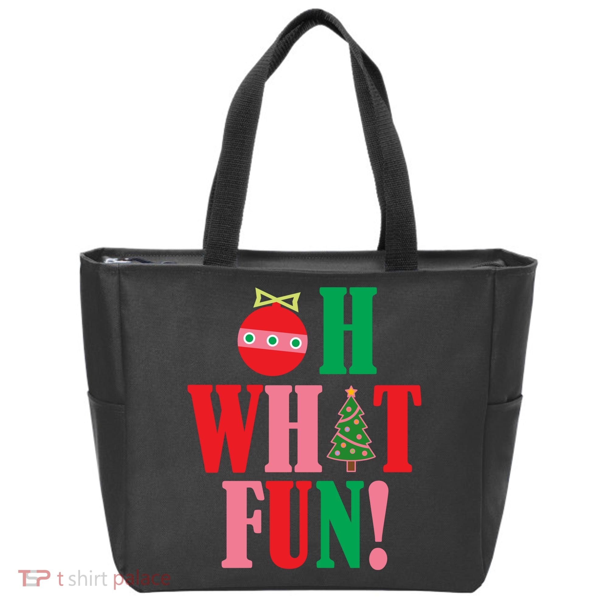 Oh What Fun Christmas Tote Bag