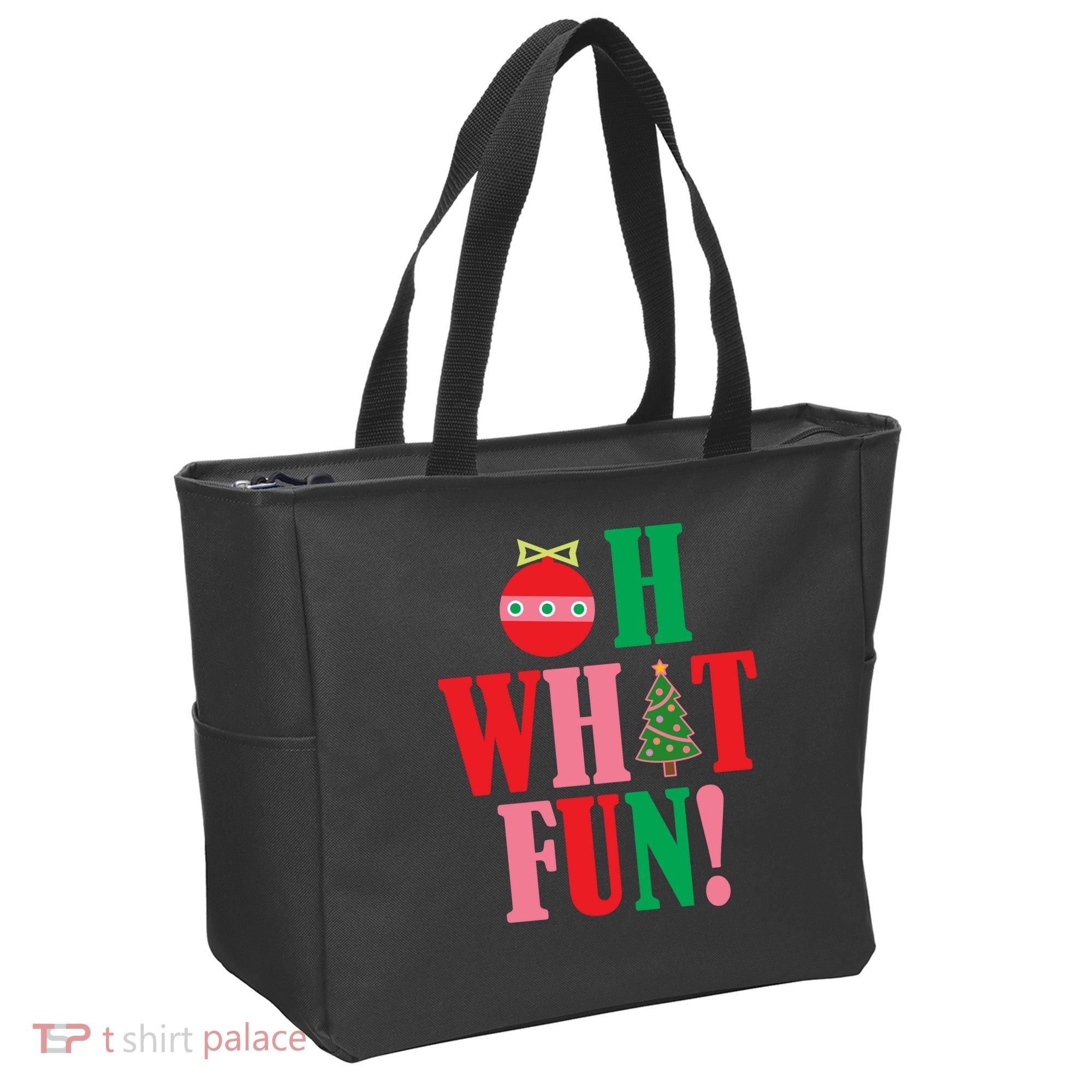 Oh What Fun Christmas Tote Bag