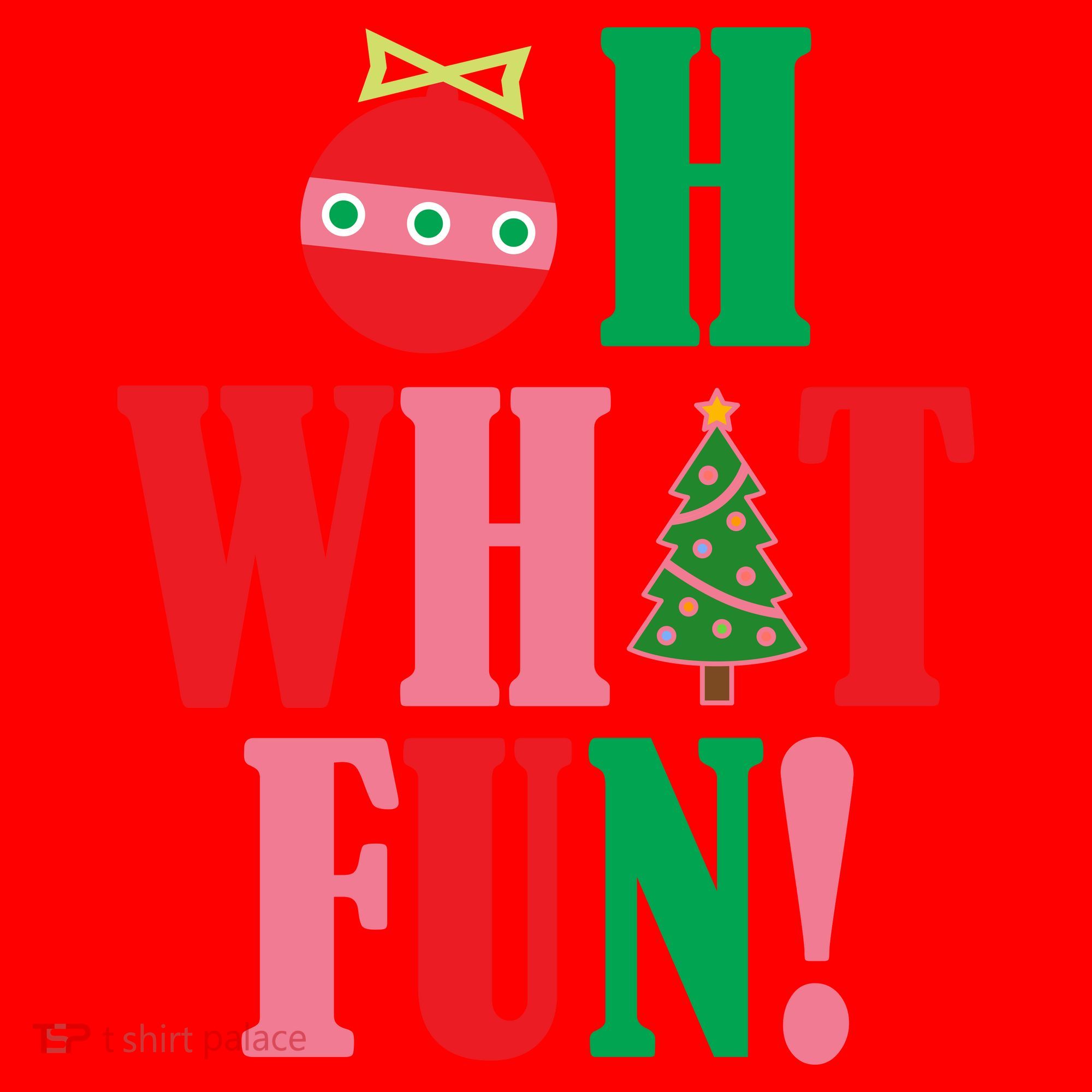 Oh What Fun Christmas Santa Hat