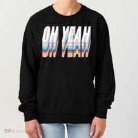 Oh Yeah! Funny Retro Women's Sweatshirt thumb 0