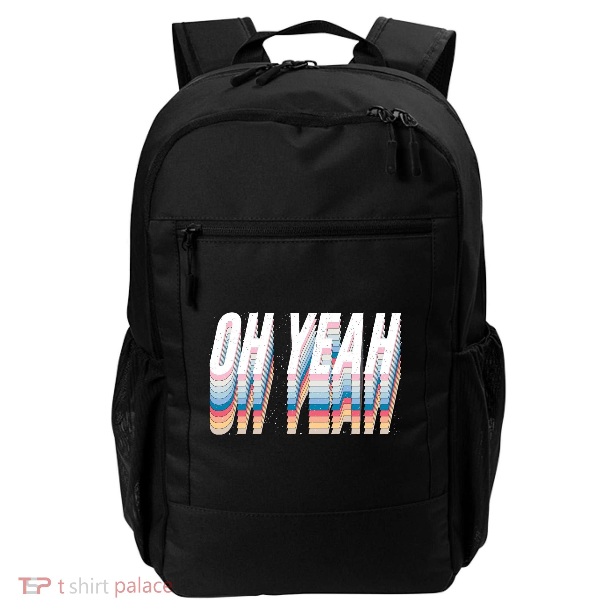 Oh Yeah! Funny Retro Backpack