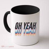 Oh Yeah! Funny Retro Coffee Mug thumb 0