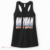 Oh Yeah! Funny Retro Women's Tank Top thumb 0