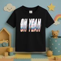 Oh Yeah! Funny Retro Toddler T-Shirt thumb 3