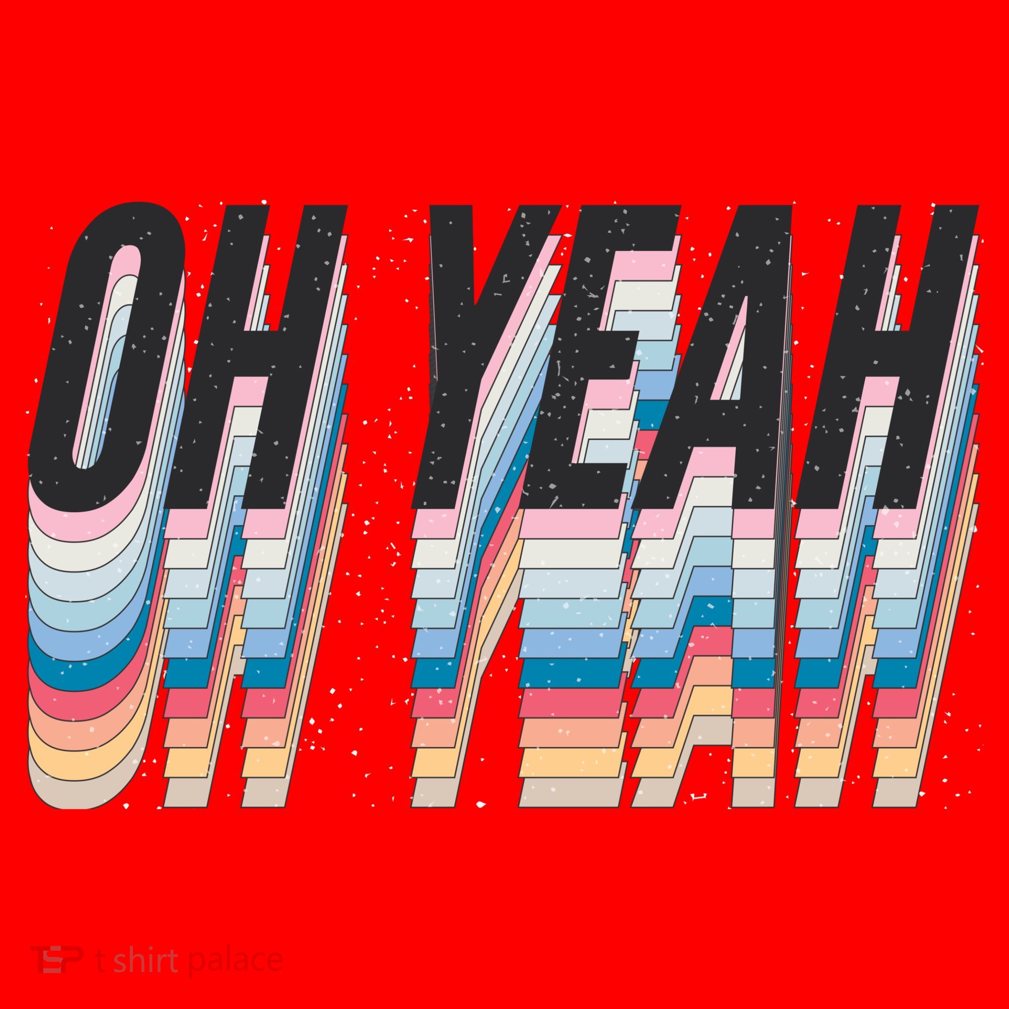 Oh Yeah! Funny Retro Santa Hat
