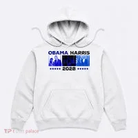 Obama Harris 2028 Hoodie thumb 0