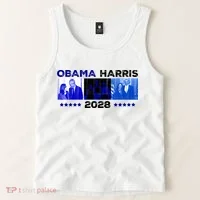 Obama Harris 2028 Tank Top thumb 2