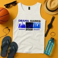 Obama Harris 2028 Tank Top thumb 4