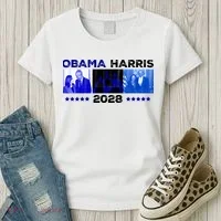 Obama Harris 2028 Women's T-Shirt thumb 3