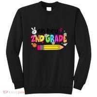 Oh Hey 2nd Grade Back To School Students Teachers Groovy Sweatshirt thumb 0