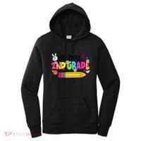 Oh Hey 2nd Grade Back To School Students Teachers Groovy Women's Hoodie thumb 0