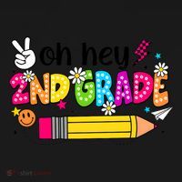 Oh Hey 2nd Grade Back To School Students Teachers Groovy Women's Hoodie thumb 2