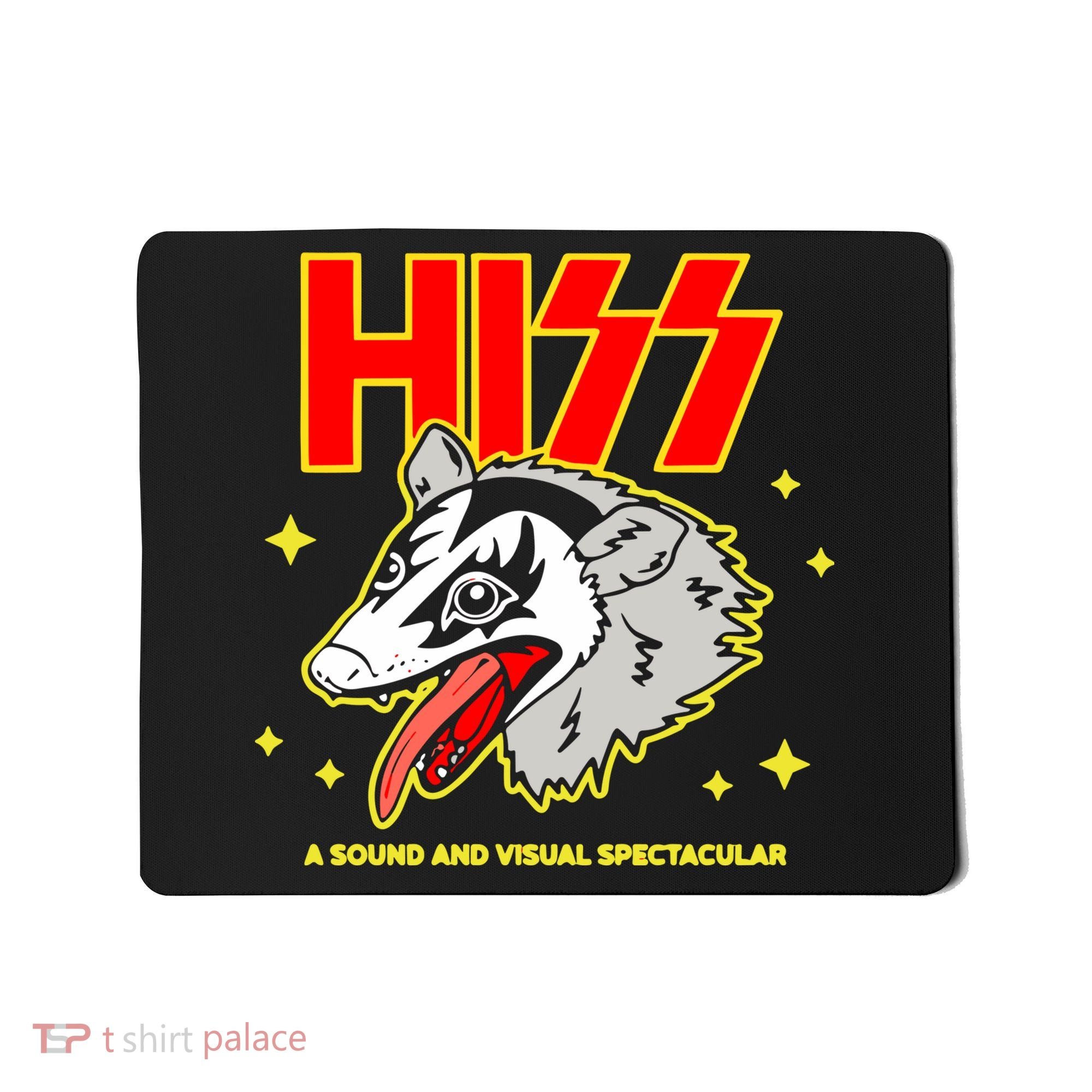 Opossum Hiss A Sound And Visual Spectacular Mousepad