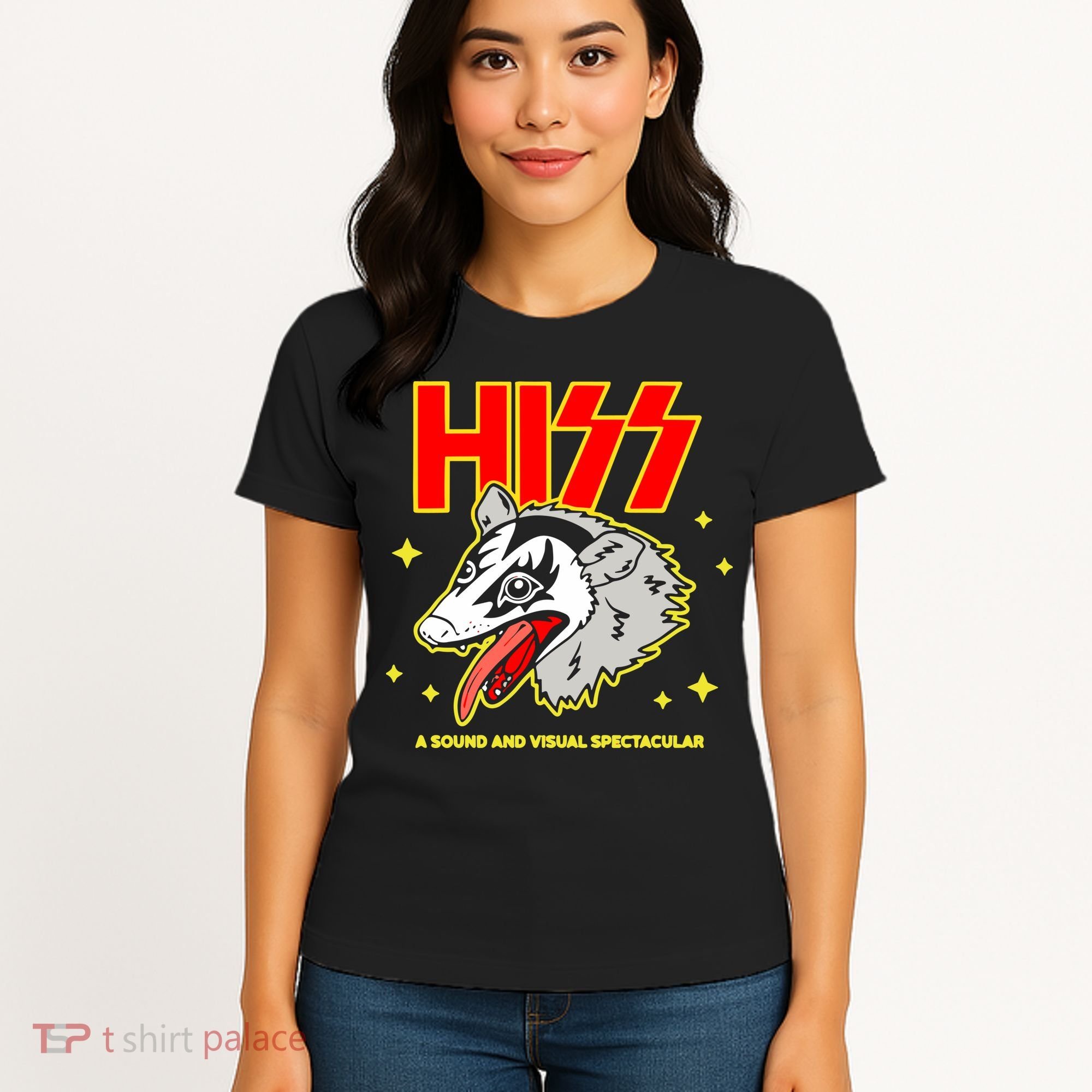 Opossum Hiss A Sound And Visual Spectacular Women's T-Shirt