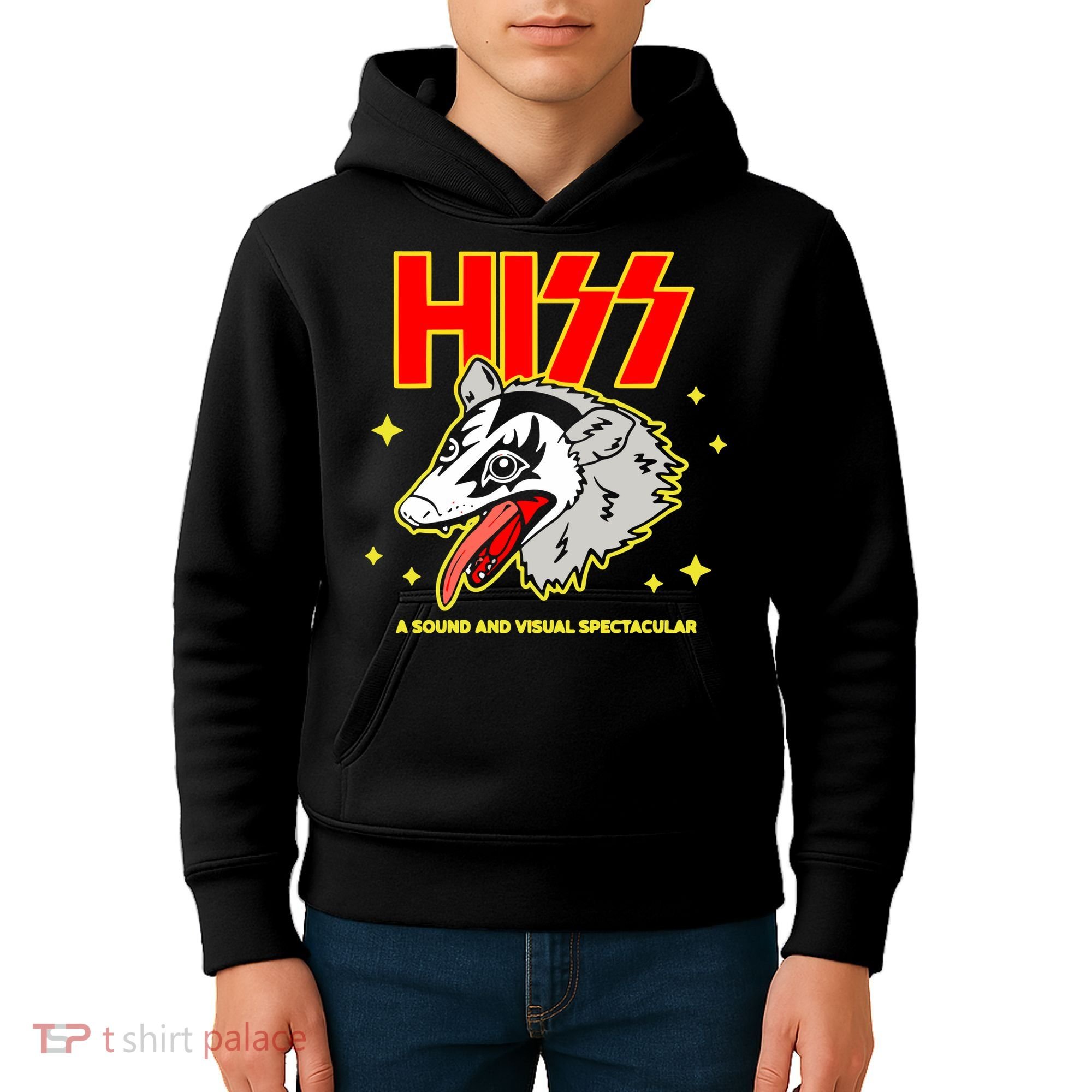 Opossum Hiss A Sound And Visual Spectacular Kids Hoodie