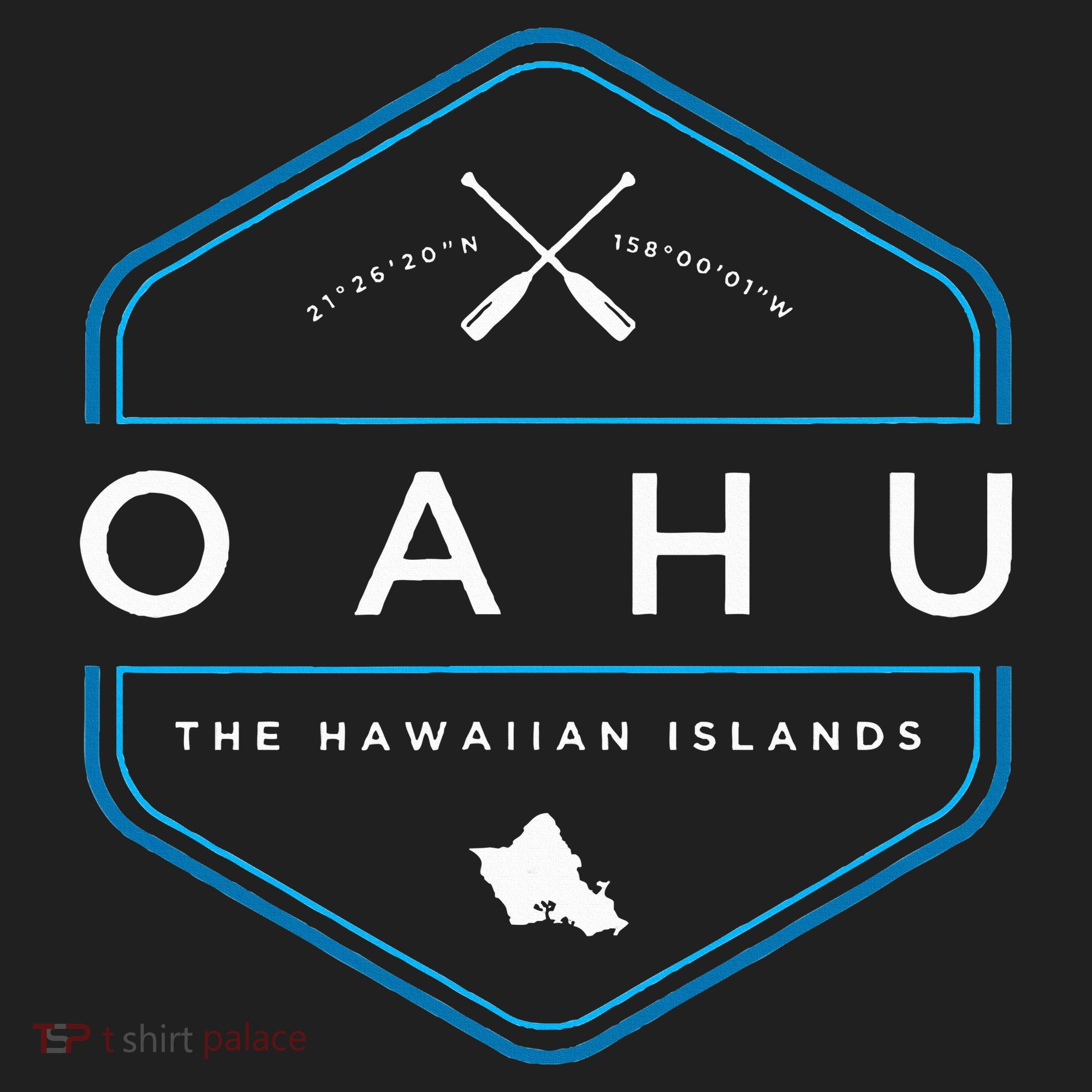 Oahu Hawaii Beach Graphic Women's Sweatshirt