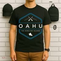 Oahu Hawaii Beach Graphic T-Shirt thumb 6