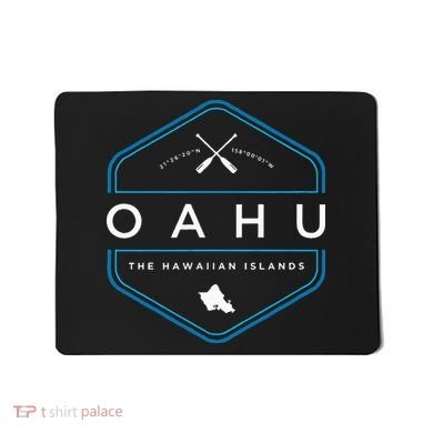 Oahu Hawaii Beach Graphic Mousepad