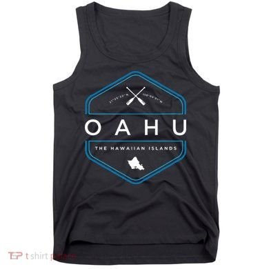 Oahu Hawaii Beach Graphic Tank Top