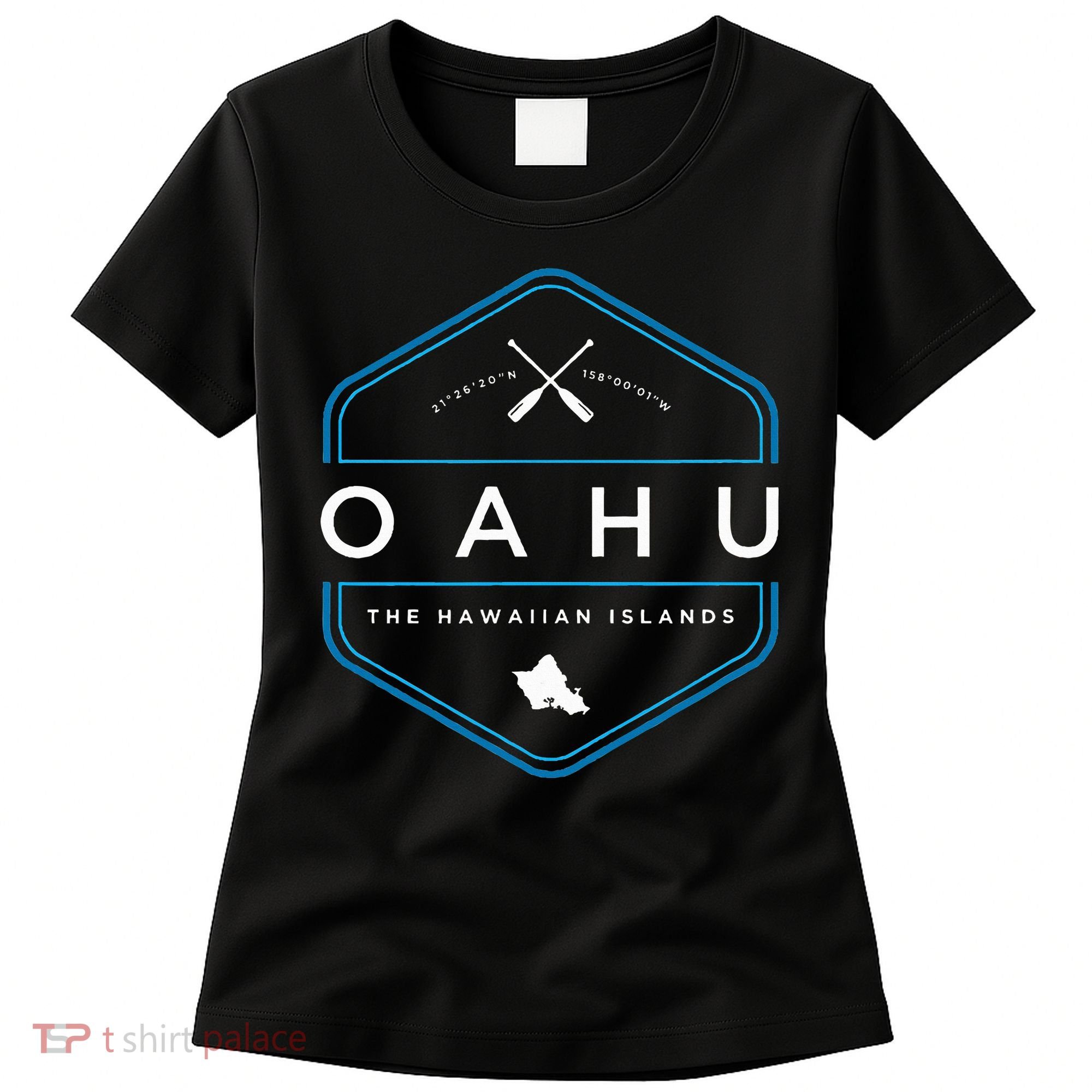 Oahu Hawaii Beach Graphic Women's T-Shirt