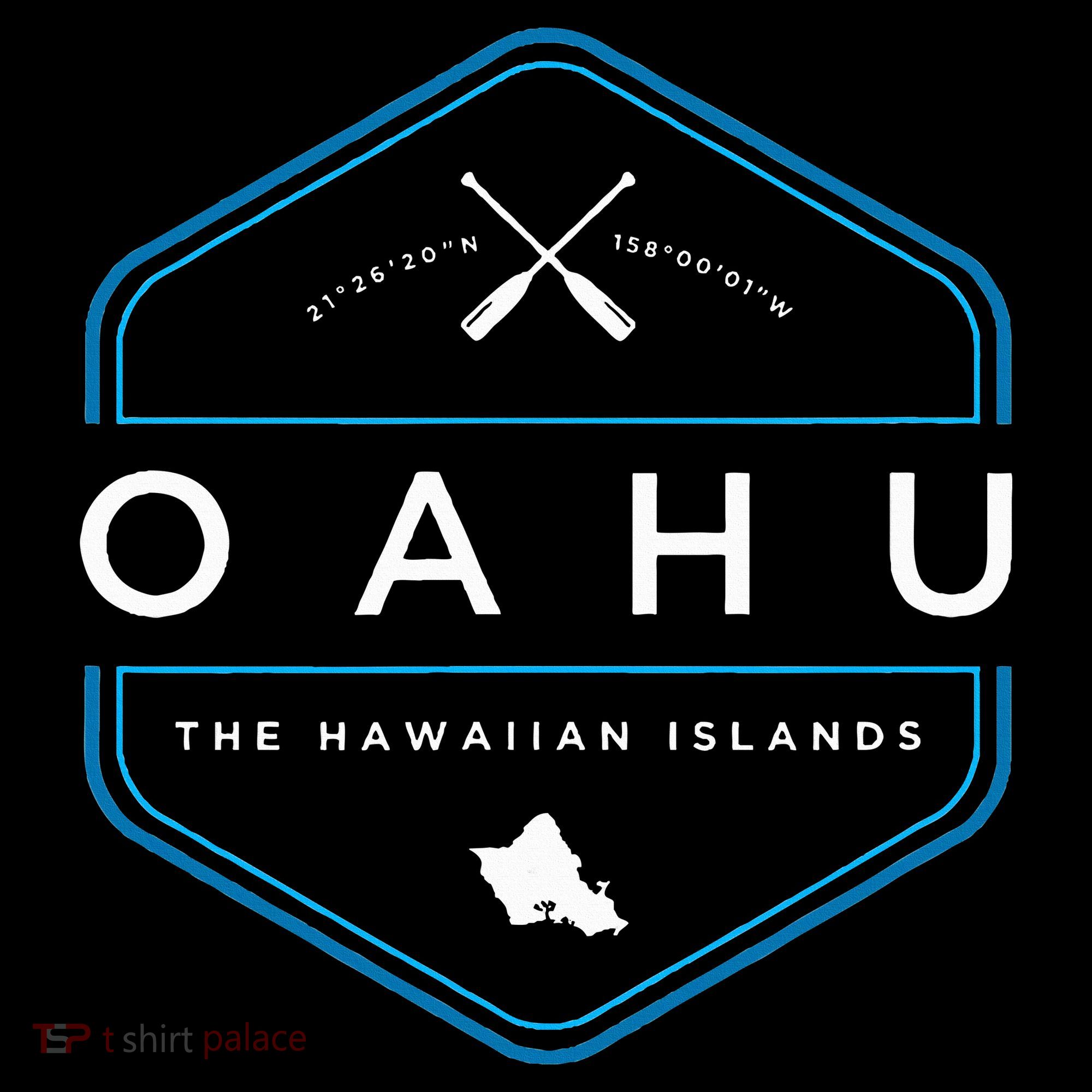 Oahu Hawaii Beach Graphic Kids Sweatshirt
