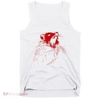 Opossum Hissing Black & Red Angry Possum Tank Top thumb 0