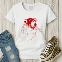 Opossum Hissing Black & Red Angry Possum Women's T-Shirt thumb 3