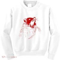 Opossum Hissing Black & Red Angry Possum Kids Sweatshirt thumb 0