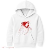 Opossum Hissing Black & Red Angry Possum Kids Hoodie thumb 0