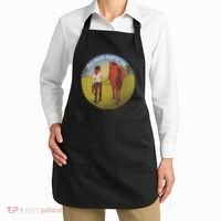 Our Heats Beat As One Horse Lover Apron thumb 2