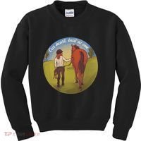Our Heats Beat As One Horse Lover Kids Sweatshirt thumb 0
