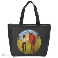 Our Heats Beat As One Horse Lover Tote Bag thumb 0
