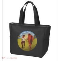 Our Heats Beat As One Horse Lover Tote Bag thumb 3
